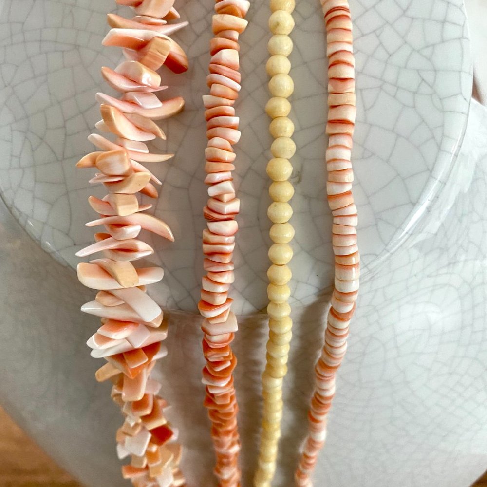 Vintage Artisan Shell Statement Choker - image 4